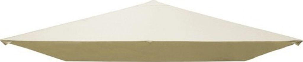 Dachbezug R Pavillon 3 x 3 x 2,55 m Polyester beige