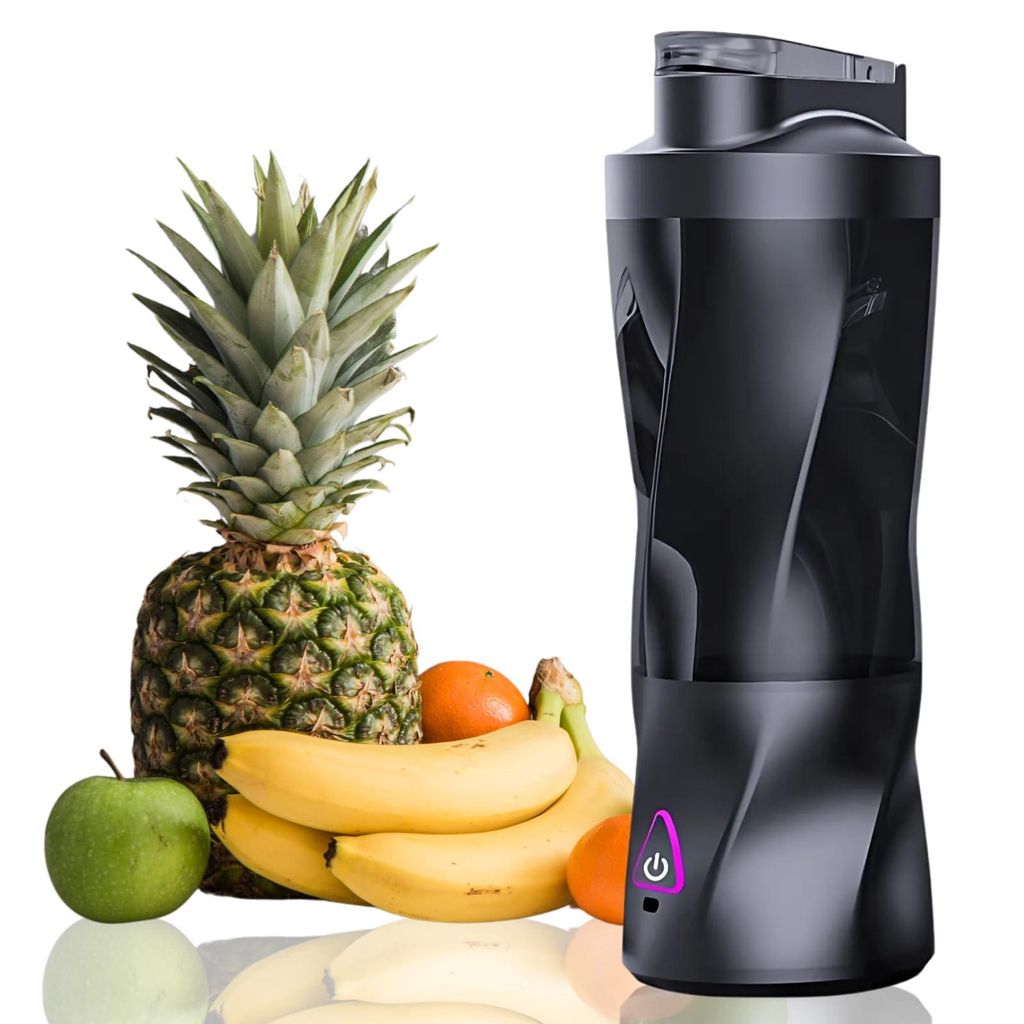 Tekoo Akku-Smoothie-Maker Standmixer To Go 700ml, 360W & 6000mAh Akku für Smoothies