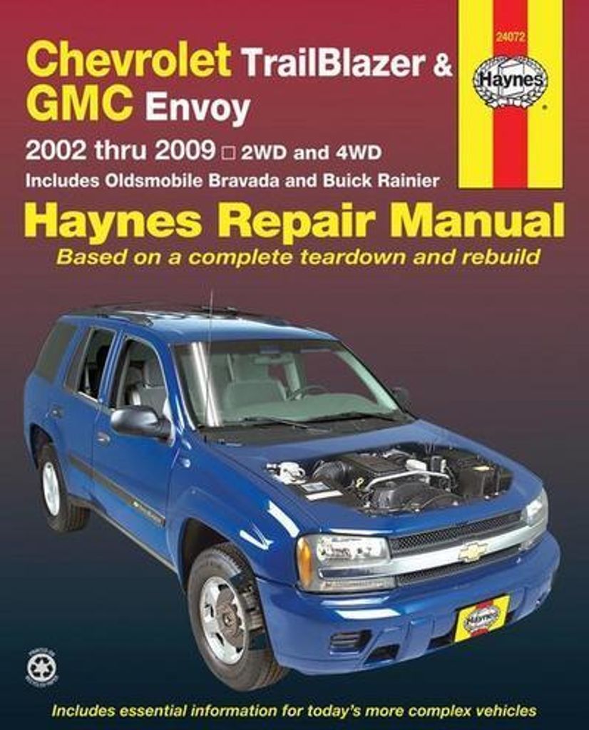 Chevrolet TrailBlazer, TrailBlazer EXT, GMC Envoy, GMC Envoy XL, Oldsmobile Bravada & Buick Rainier with 4.2L, 5.3L V8 or 6.0L V8 engines (2002 -20...