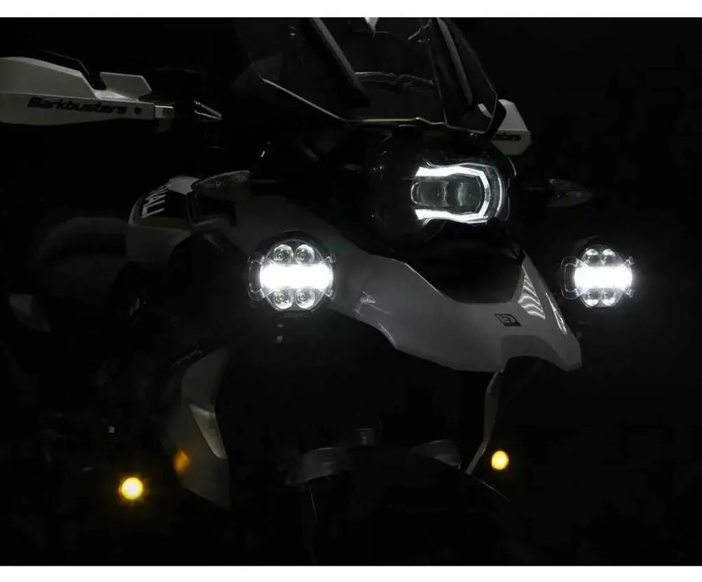 Projecteur LED Additionnel Denali D7 Pro Argent avec Optiques X-Lense Pro - 6