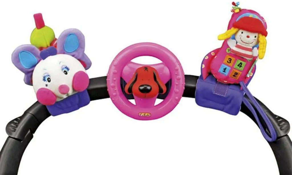 3 jouets en velcro souples aux tons pastel pour une manipulation aisée