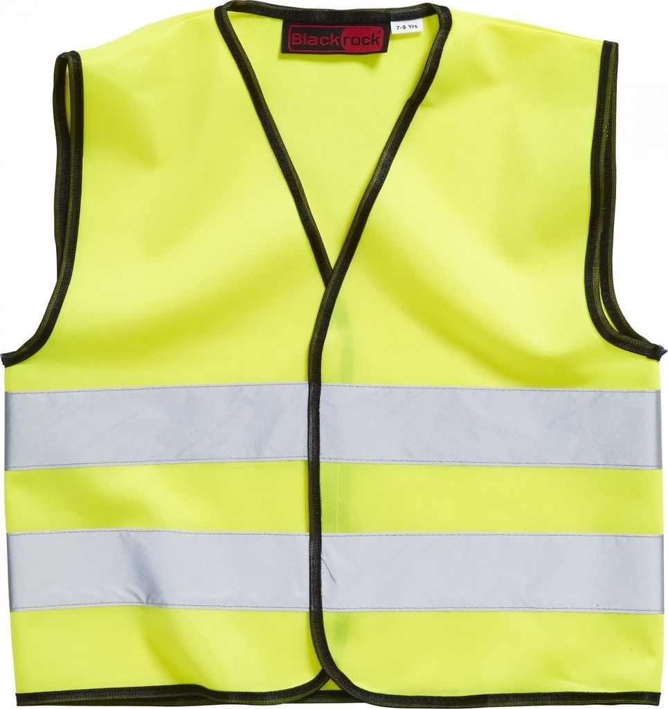Blackrock Kinder- Hi-Vis -Weste TL548 (7-9 Jahre) (Gelb)