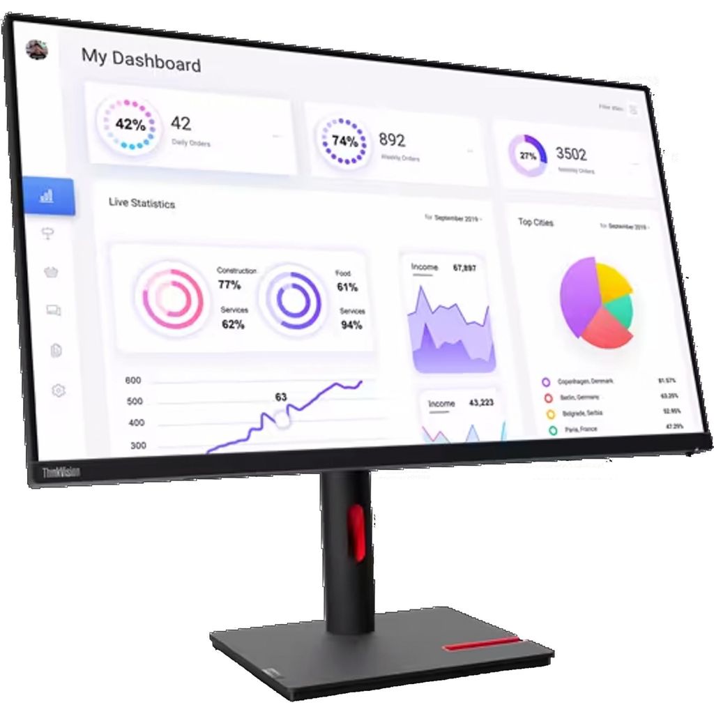 Lenovo ThinkVision T32p-30, LED-Monitor, (UltraHD/4K, IPS, Produktbild 