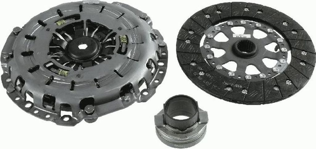 SACHS 3000 951 853 Kupplungssatz OE 21217523621 kompatibel mit Z4er E85, 5er E61, 5er E60, 3er E46