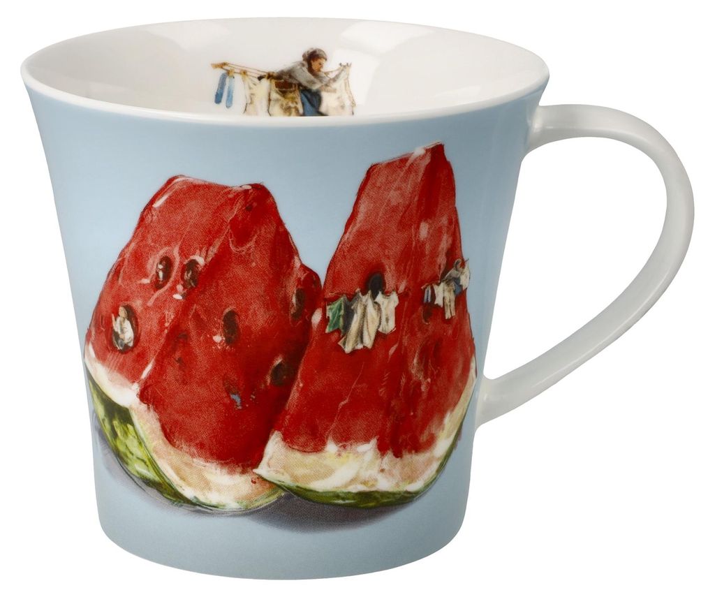 Goebel Coffee-/Tea Mug Daria Rosso - Summer Vibes, Kaffeetasse, Tasse, Teetasse, Fine Bone China, 23700011