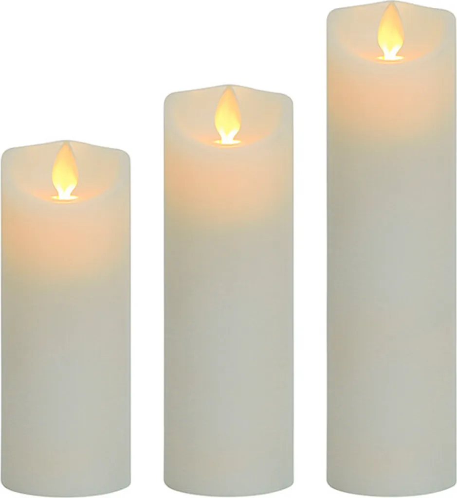 Bougie LED sans flamme pour ambiance de mariage et décoration de salon