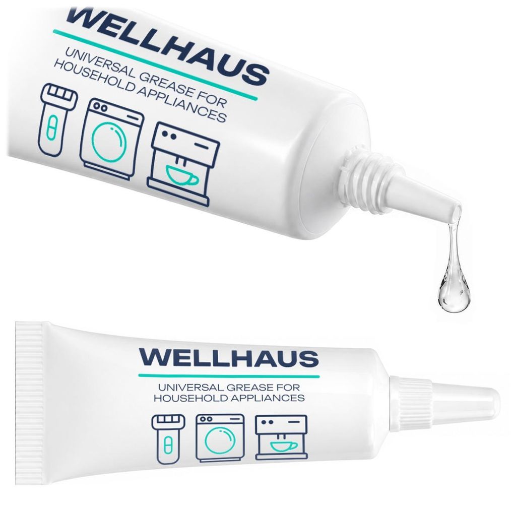 WELLHAUS Silikonfett 5 g Tube für Kaffeevollautomaten und Geräte