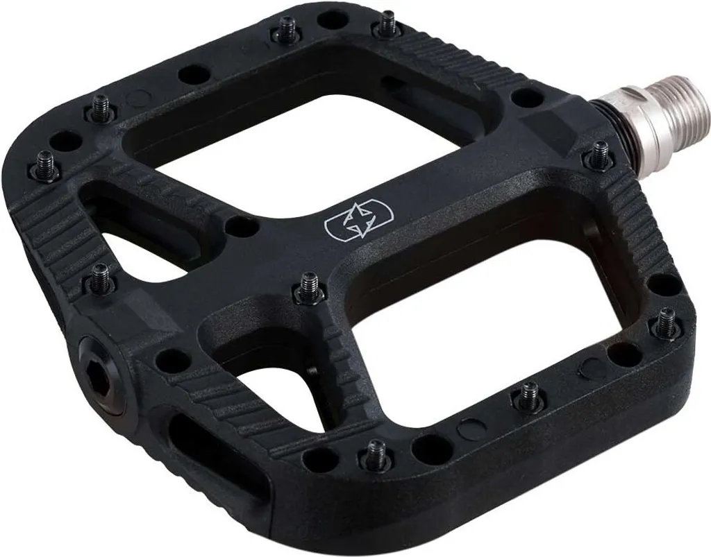 Pédales plates Oxford Oxc Loam 20 vélo de montagne nylon argenté