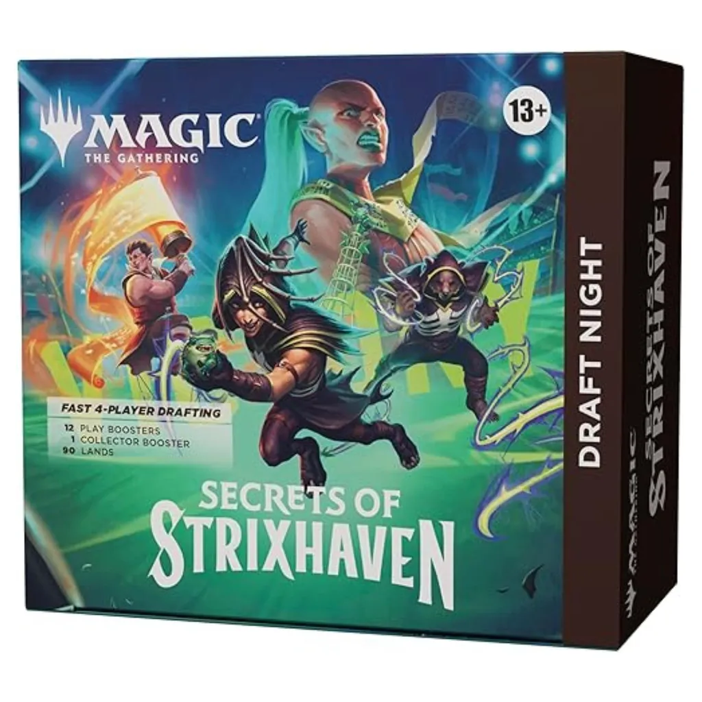 Pack de Draft MTG Secrets de Strixhaven - Idéal pour Tournois et Clubs