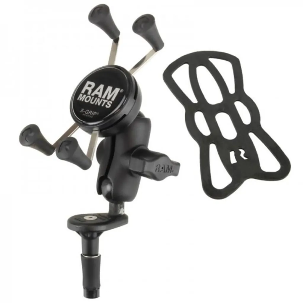 Support RAM X-Grip à Bras Court et Base Tige de Fourche Ultra Stable