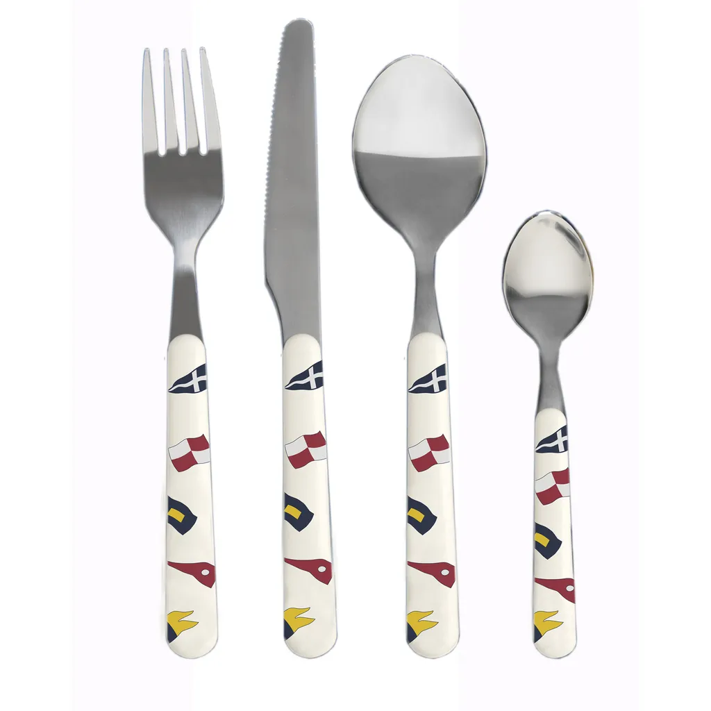 Set di posate 24 pezzi, acciaio inox - Regata