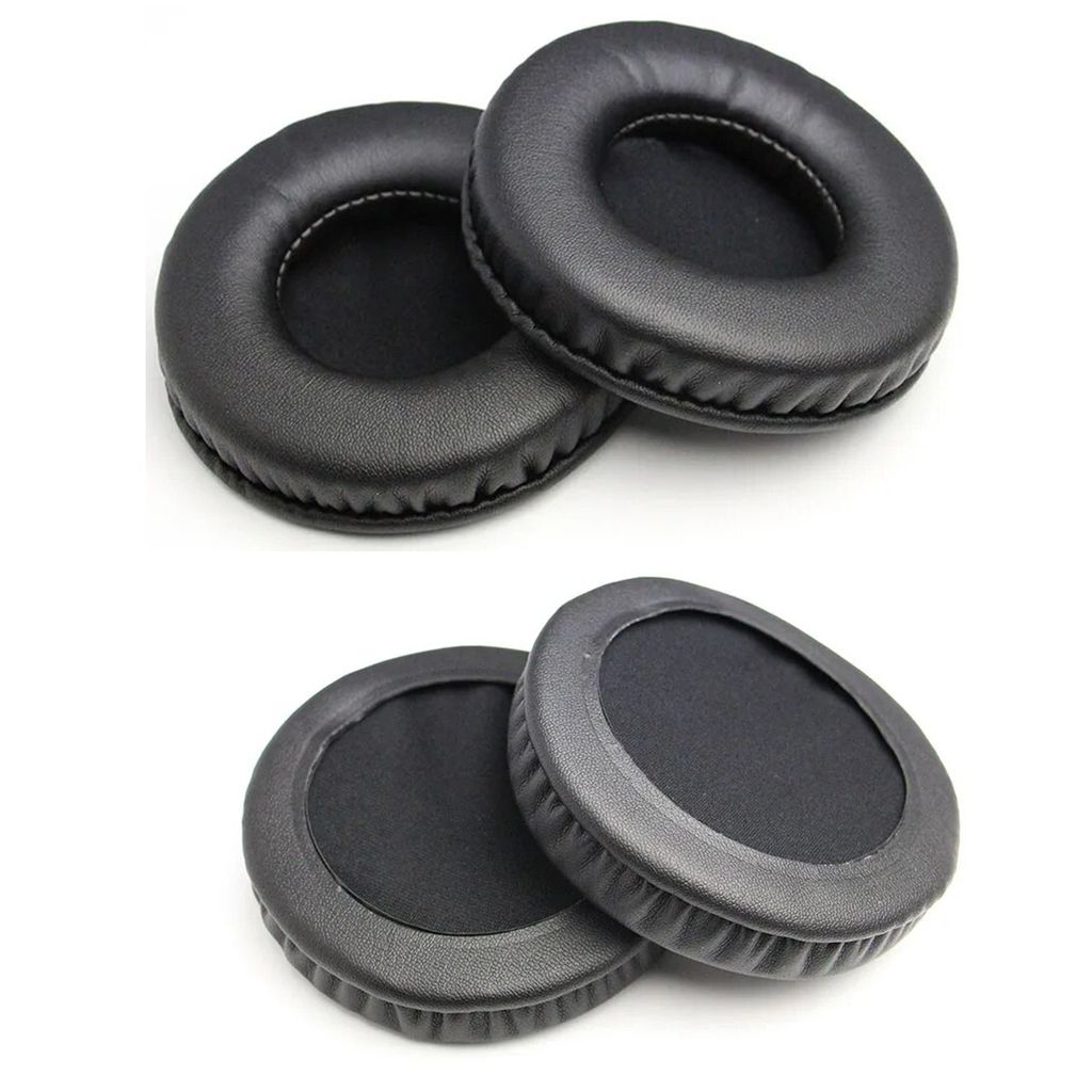 Ohrpolster für Kopfhörer Beyerdynamic DT880 DT990 DT770 Pro Schwarz Leder 1 Paar