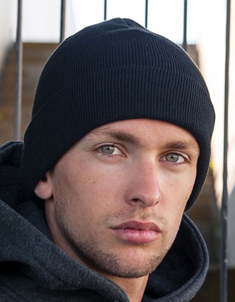 Build Your Brand Heavy Knit Beanie Produktbild 6