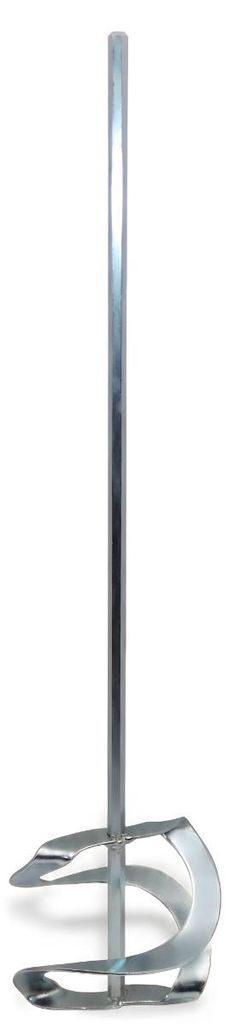 Wendelrührer in Spiralform verzinkt, Mörtelmischer 110x500mm