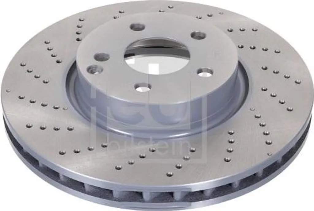 Stopper les vibrations au freinage : Disque FEBI 30553 pour Classe E