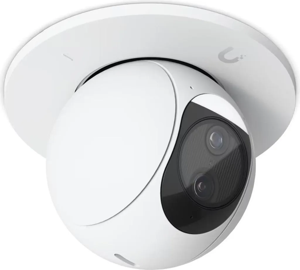 Fixation discrète pour caméra G6-PTZ Ubiquiti : Support encastré blanc