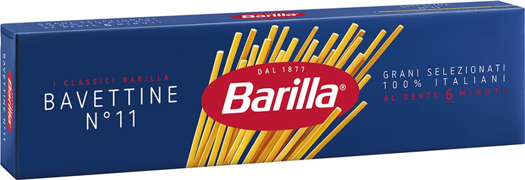 24x Pasta Barilla - Bavettine - N.11 - 500g - Italienische Produktbild 