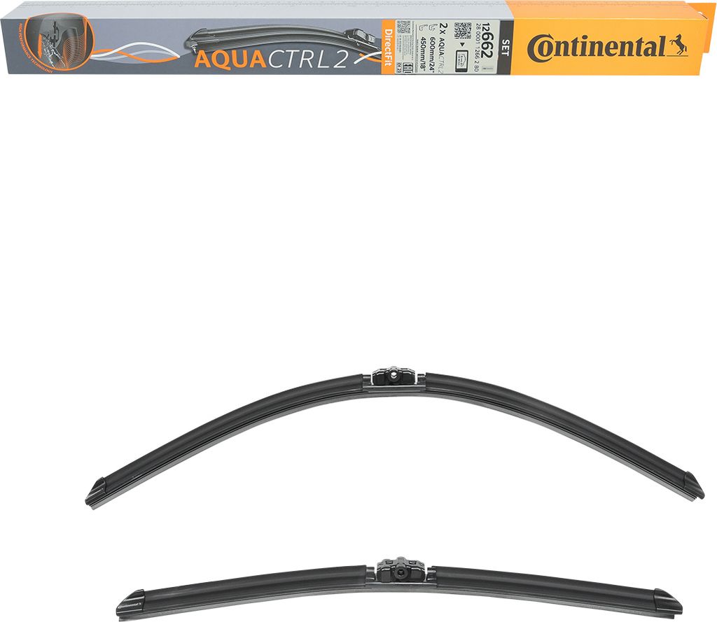 Continental AQUACTRL2 Scheibenwischer Set Vorne 600mm/450mm Produktbild 