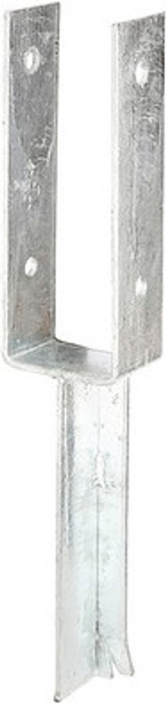 U-Pfostenträger m. Betonanker 71 x 200 x 200 mm, feuerverzinkt, 1 Stück