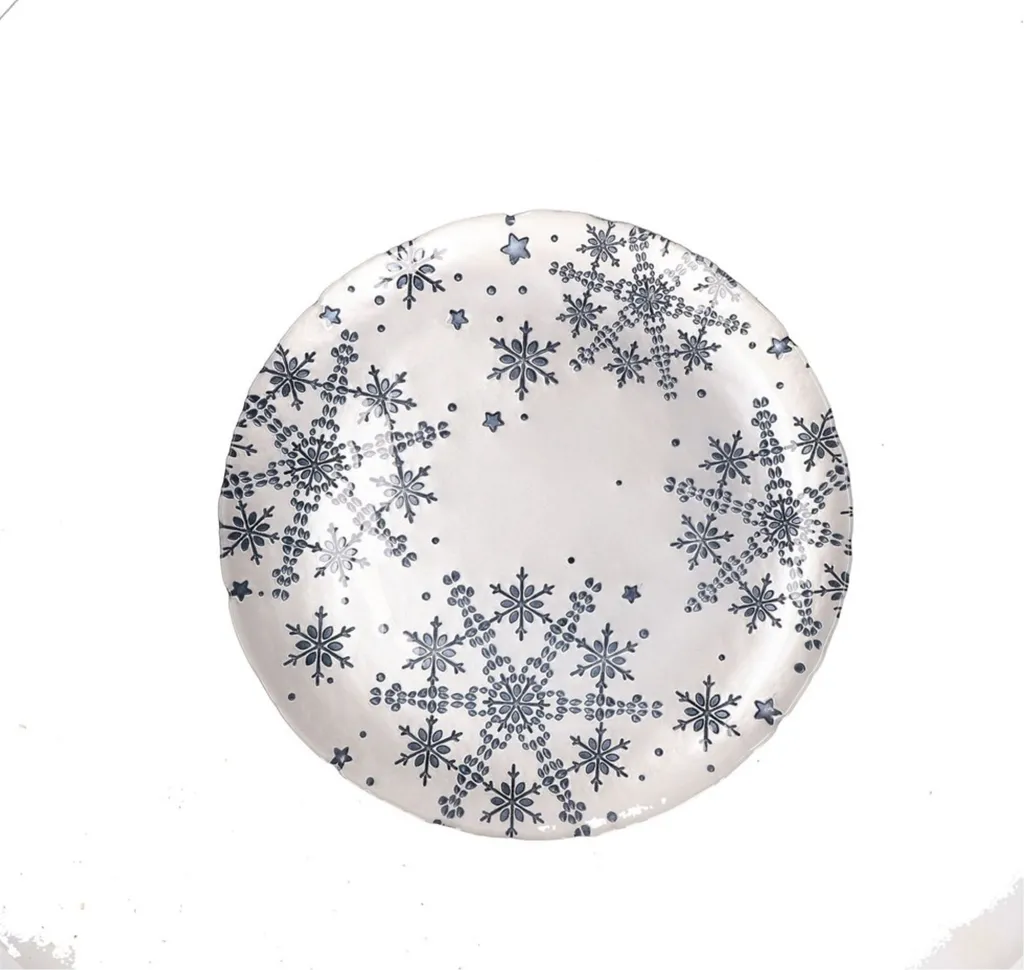 Piatto Natale 32cm Rituali Domestici H235300002 | Home Decor di Lusso