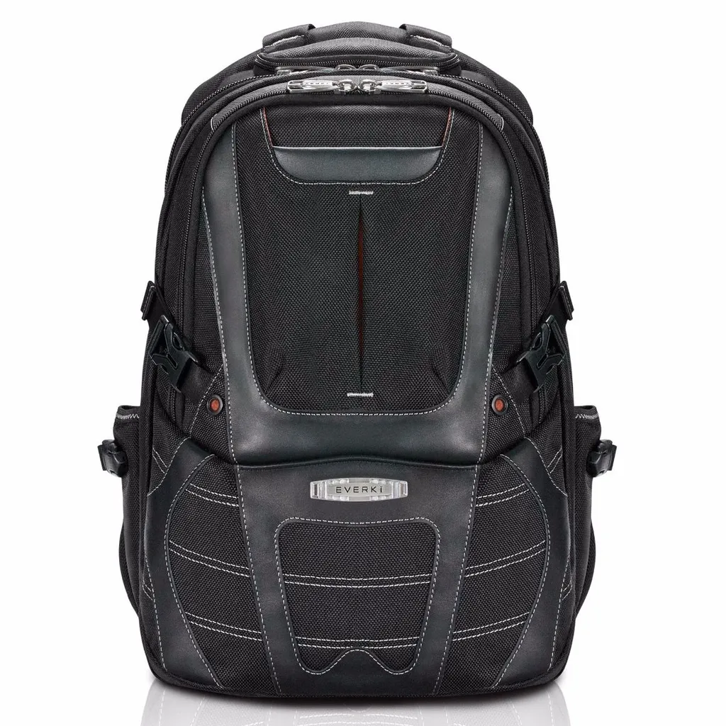 Sac à dos ordinateur 17,3 pouces EVERKI Concept 2 Noir en Nylon Renforcé