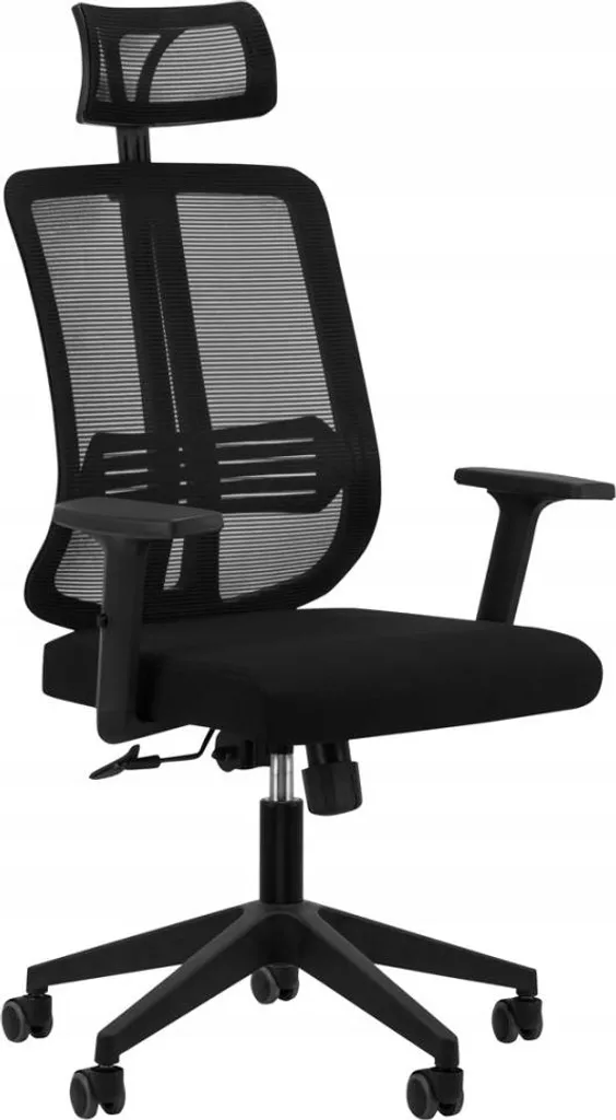 Fauteuil confortable et inclinable avec appuie-tête ETNA - Noir Soft