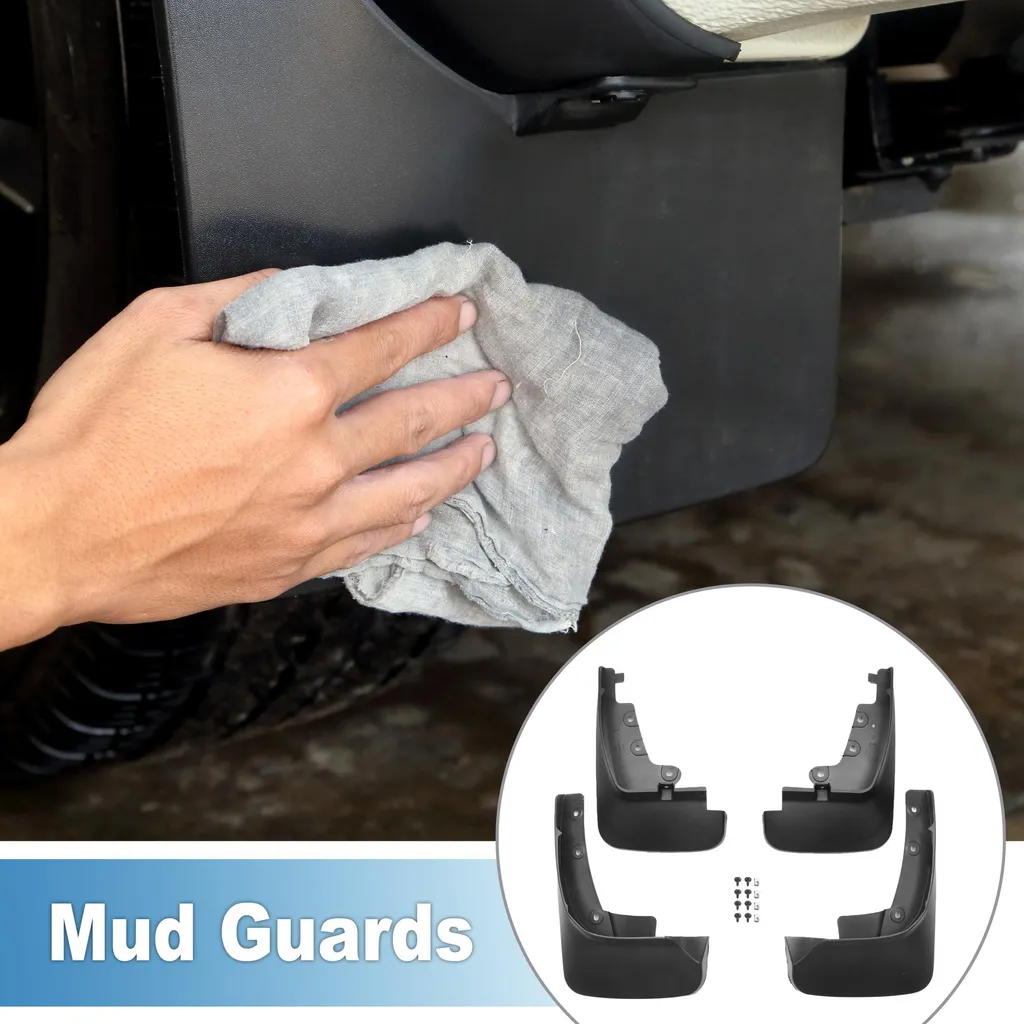 Garde-boue Ford Edge 2019-2022 en ABS renforcé - Kit complet montage - 3