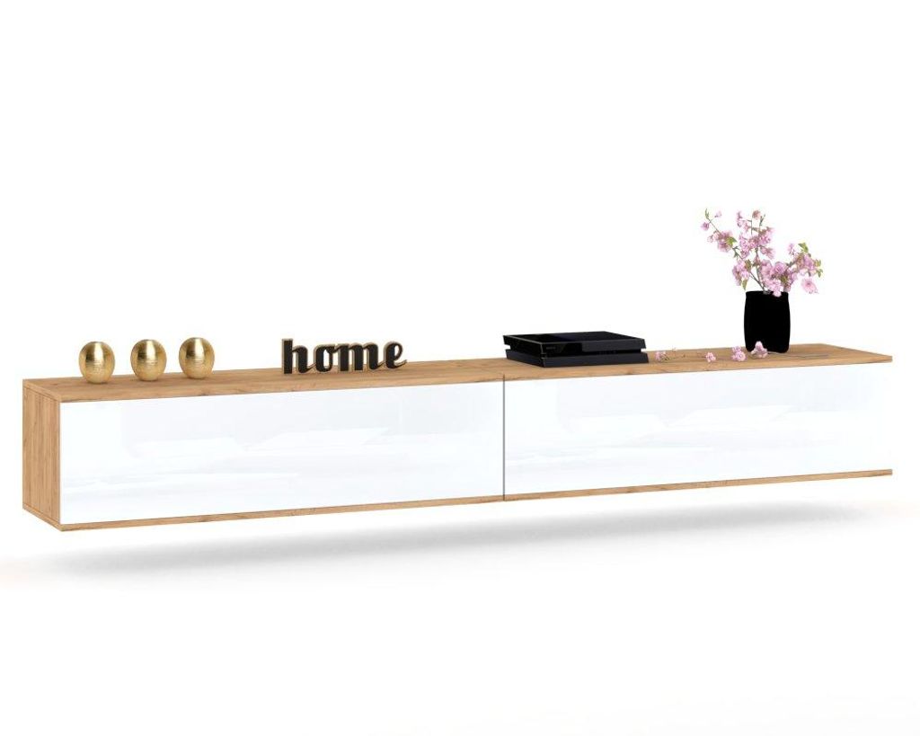 TV-Lowboard Fernsehschrank SIMPLY DUO HÄNGEND Craft Produktbild 