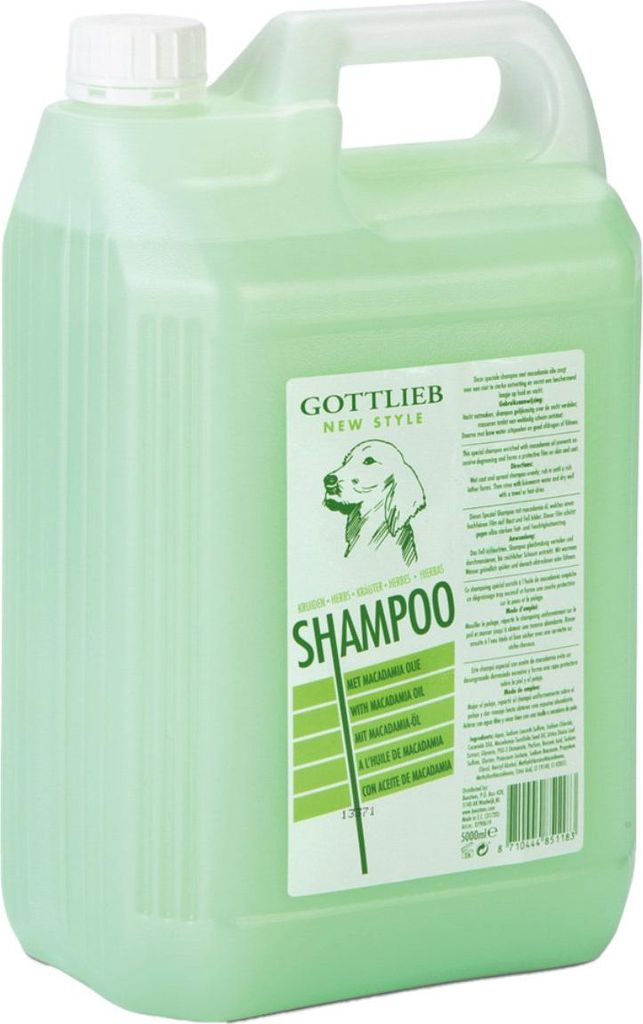 Gottlieb Hunde-Shampoo Kräuter, Inhalt: 5 l Produktbild 