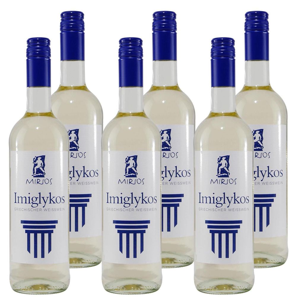 Mirios Imiglykos Weißwein -halbtrocken- (6 x 0,75L) Produktbild 
