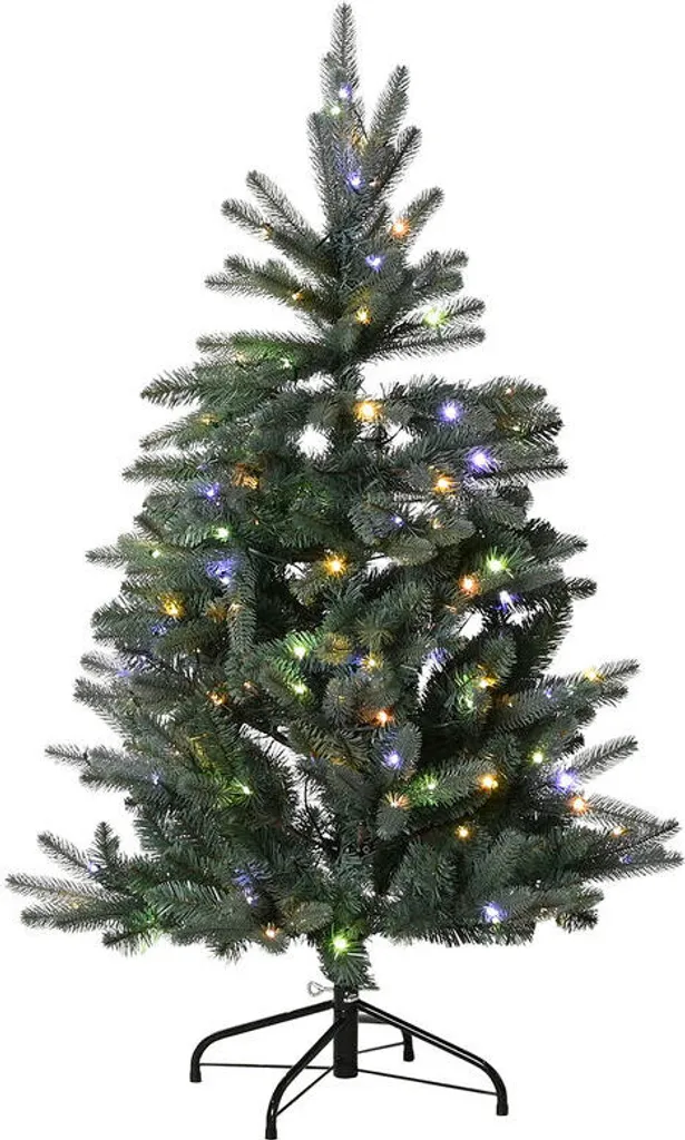 Sapin de Noël Home ESPRIT Vert en Métal et PE - Dimensions 88 x 130 cm