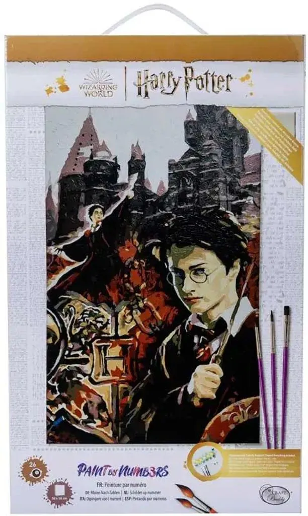 Décoration murale Harry Potter à créer : kit complet peinture et collage