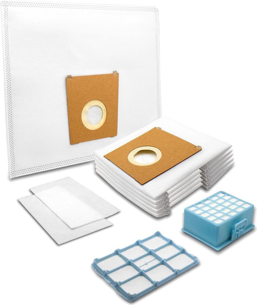 MisterVac 20 Stück Staubsaugerbeutel + Filter kompatibel mit Bosch BGL3C235 GL-30