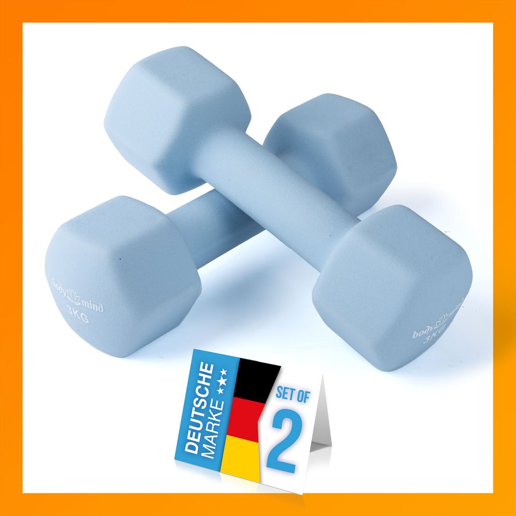 Neoprénová činka sada 2; 3 kg Obrázok produktu 