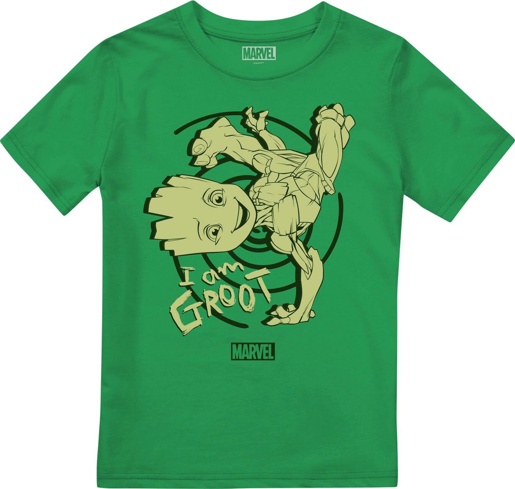 Marvel Comics - T-Shirt für Kinder TV2486 (116) (Irisch-Grün)