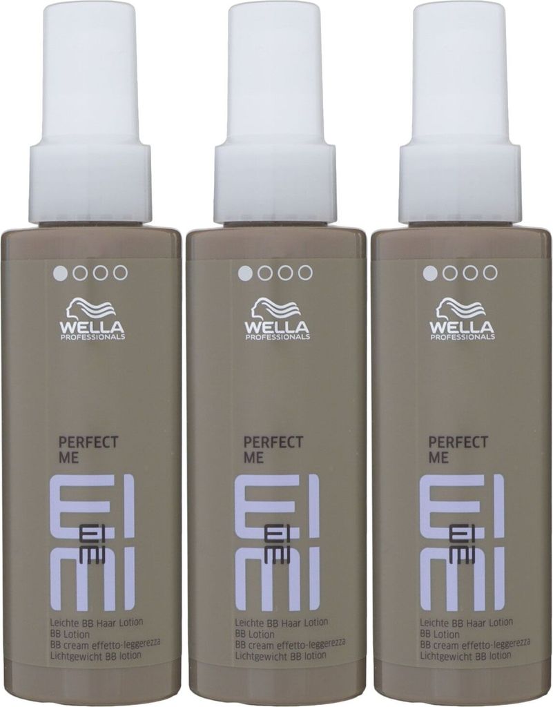 Wella Eimi Perfect Me 3 x 100 ml Haarlotion Set Produktbild 