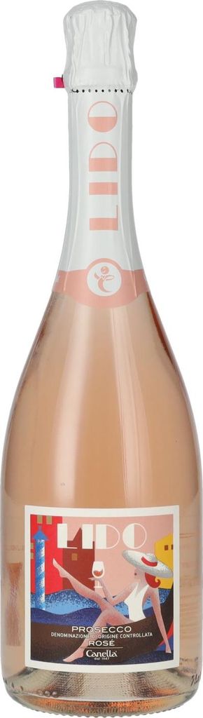 Canella LIDO Prosecco Rosé Millesimato DOC 2024 11% Vol. Produktbild 