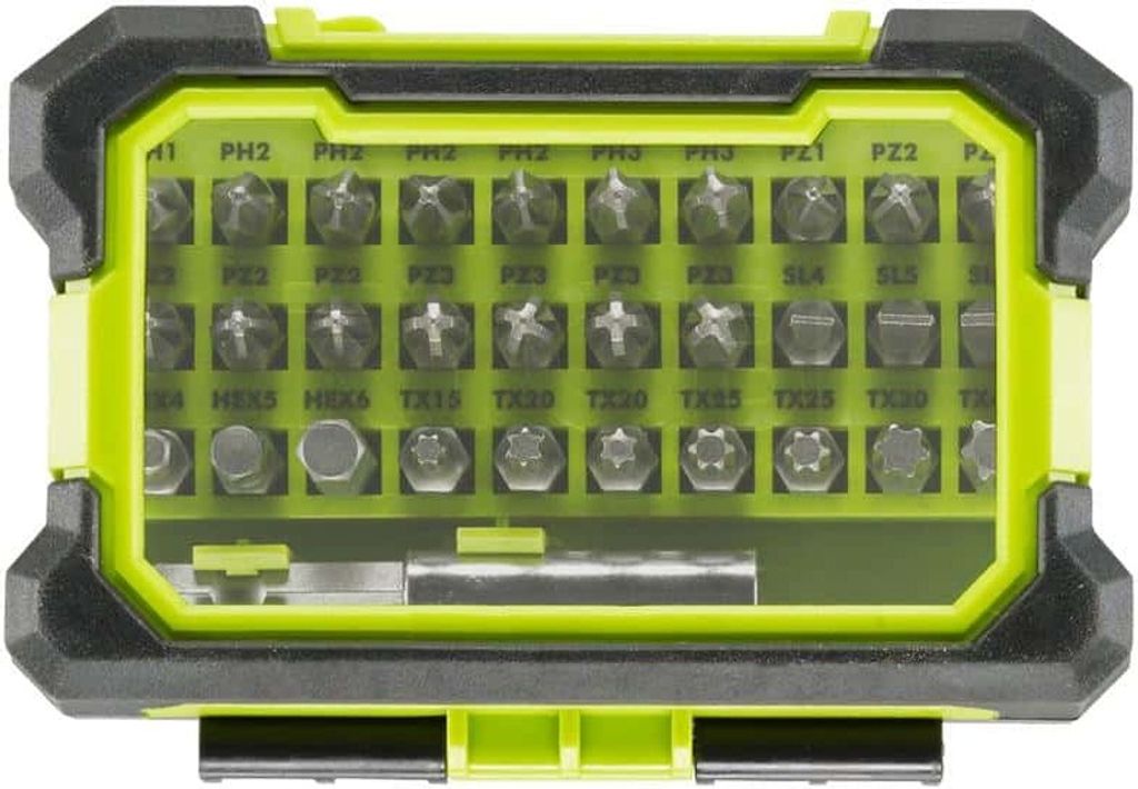 Ryobi RAK31MSD Kit 31 Bits Schraubendreher PH PZ SL HEX TX Produktbild 