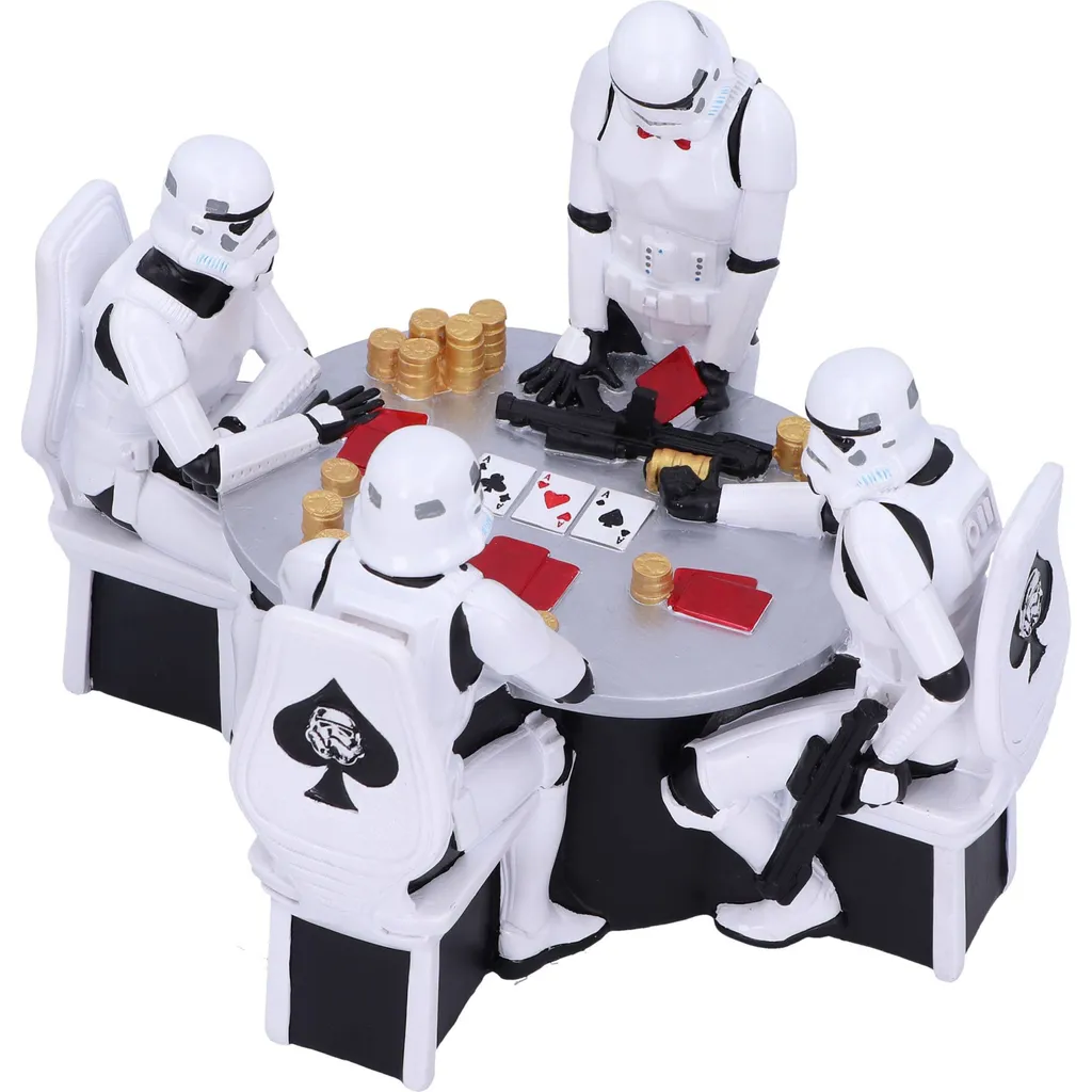 Star Wars Diorama Stormtrooper Poker Face 18 cm - 5
