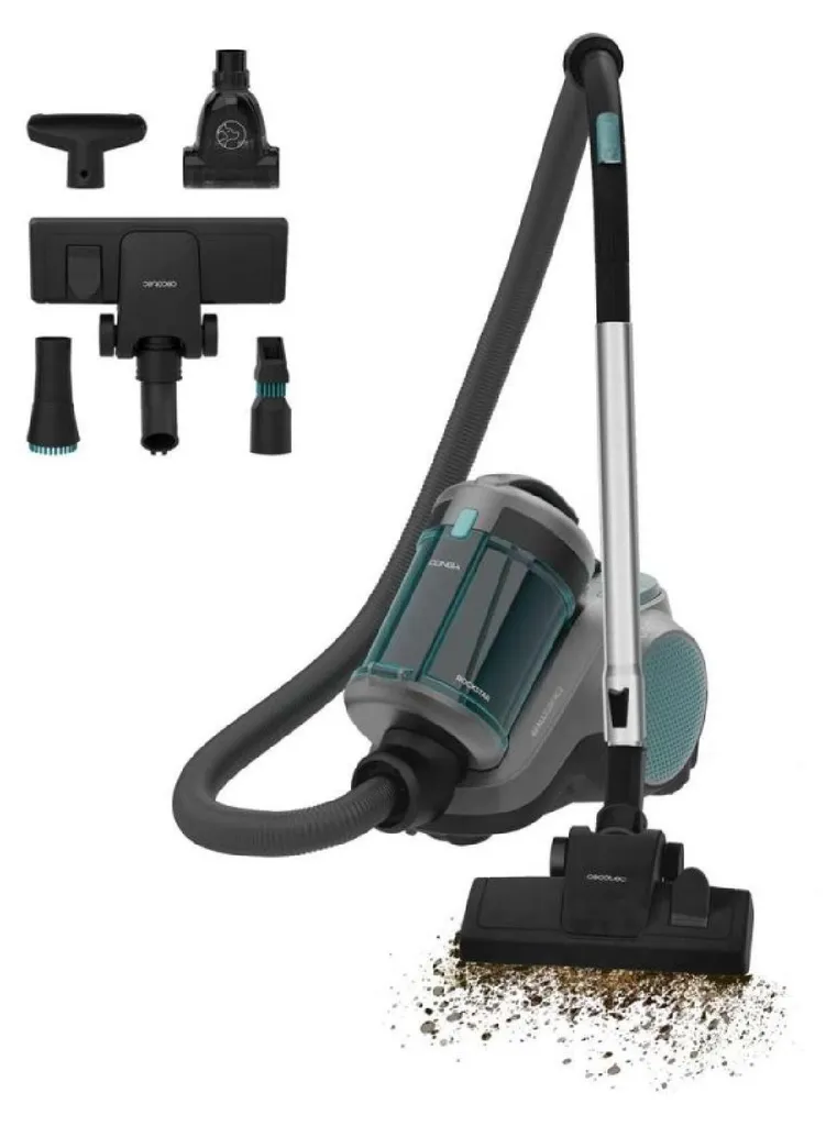 Aspirateur traîneau Conga Rockstar Cyclonic 900W technologie dual avec sac