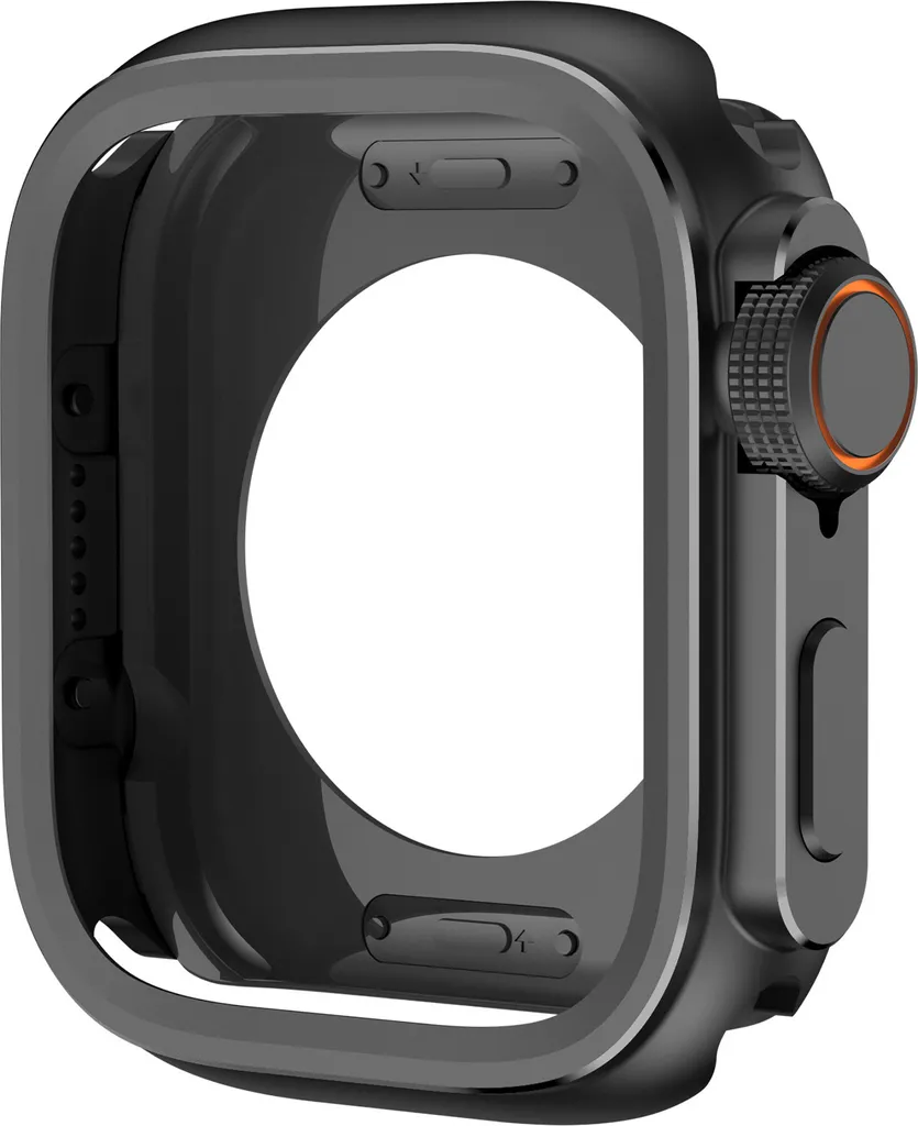 INF Custodia Metallo Apple Watch 10 46mm Nero: Protezione Blindata