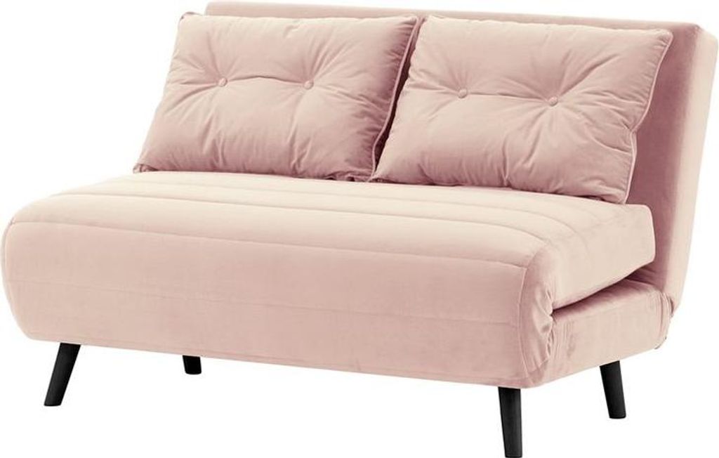 Ausklappbaresofa Flic 120 cm-Velluto 14-black