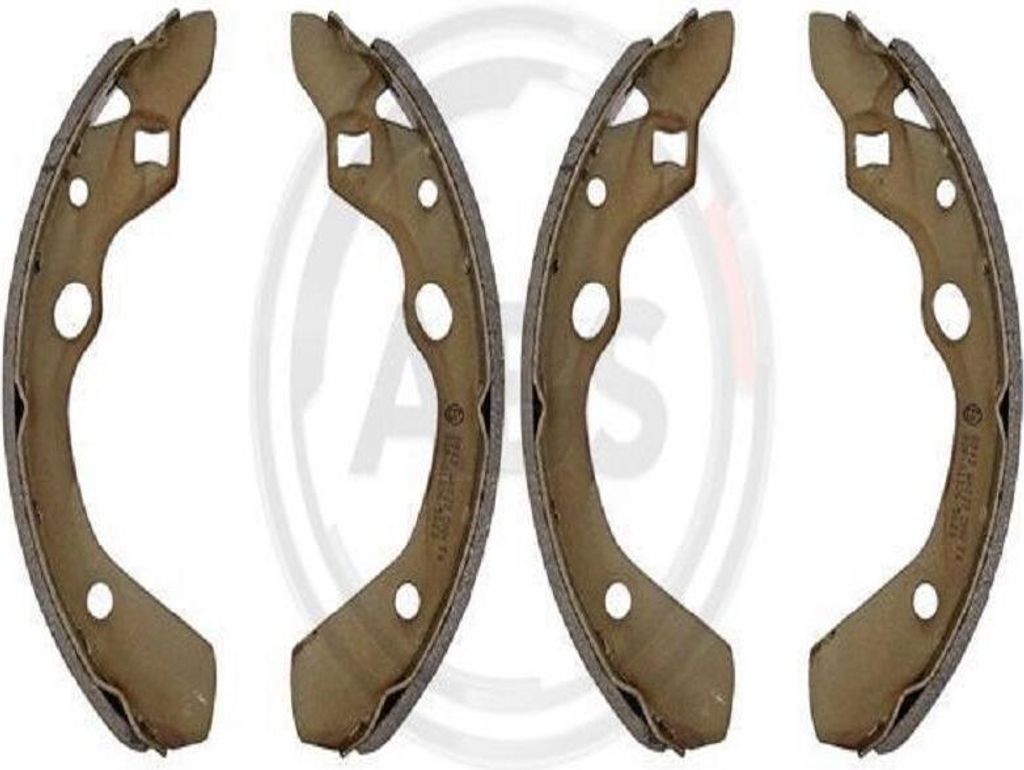 A.B.S. Bremsbackensatz Trommelbremse Hinten für MAZDA FAMILIA V (BA) 200mm 8843