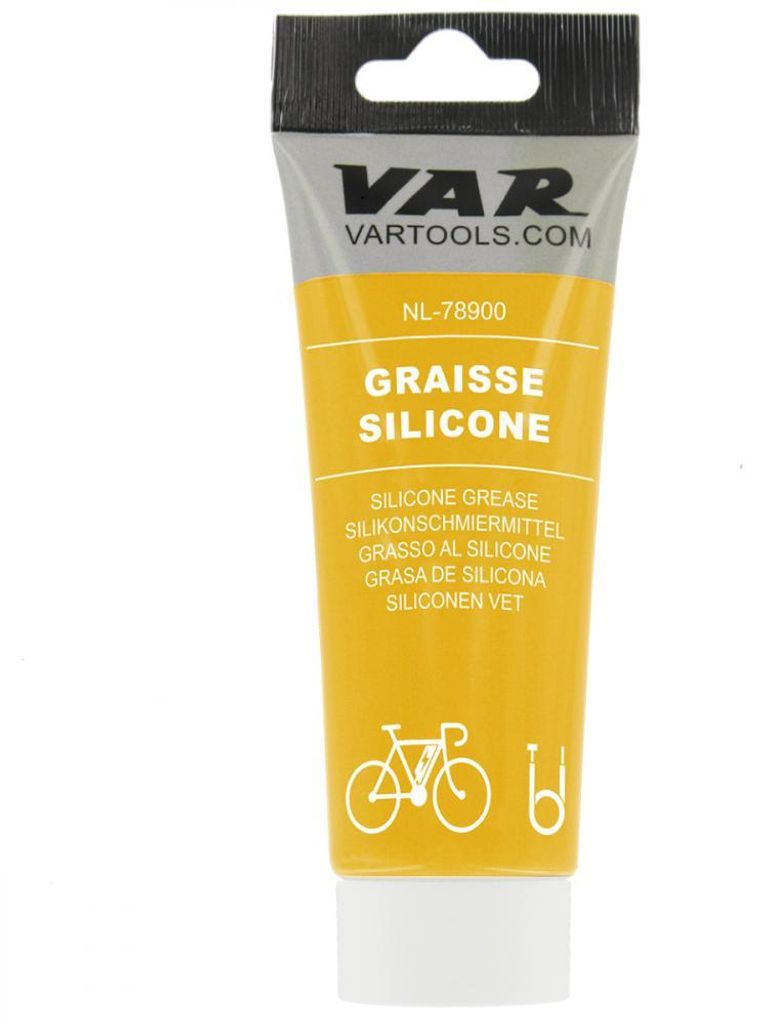 VAR Silikonfett NL-78900 100 ml Größe 100 - dielektrisches, wasserfestes Spez...