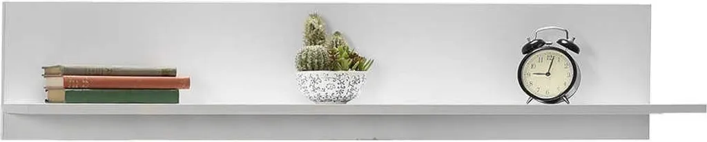 Grande Étagère 120cm en Mélaminé Espagnol Blanc Diamant Ultra Résistante