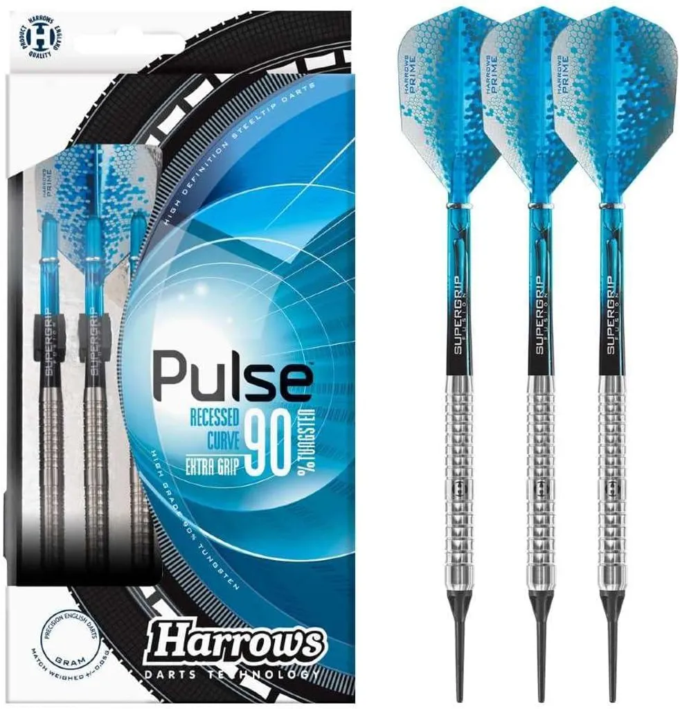 Fléchettes de Compétition Harrows Pulse 18g pour Cible Électronique - 5