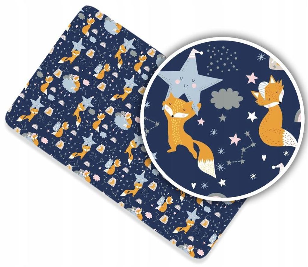 Spannbettlaken für Kinderbett 60x120 cm - 100% Baumwolle - Produktbild 