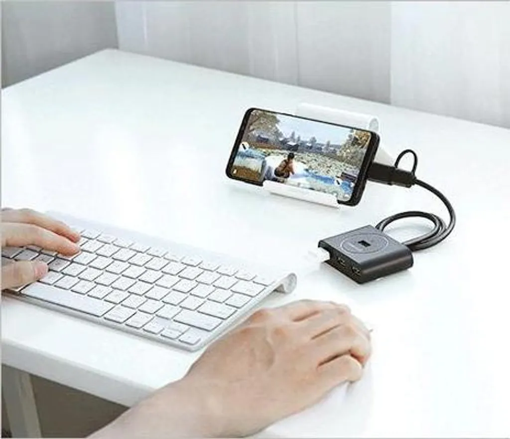 Ugreen 20290 Hub USB 3.2 Gen 1 4 Porte - Estensione Cavo 0,5m Nero - 8