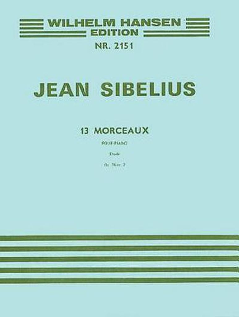 13 Pieces Op. 76, No.2 - Etude Produktbild 