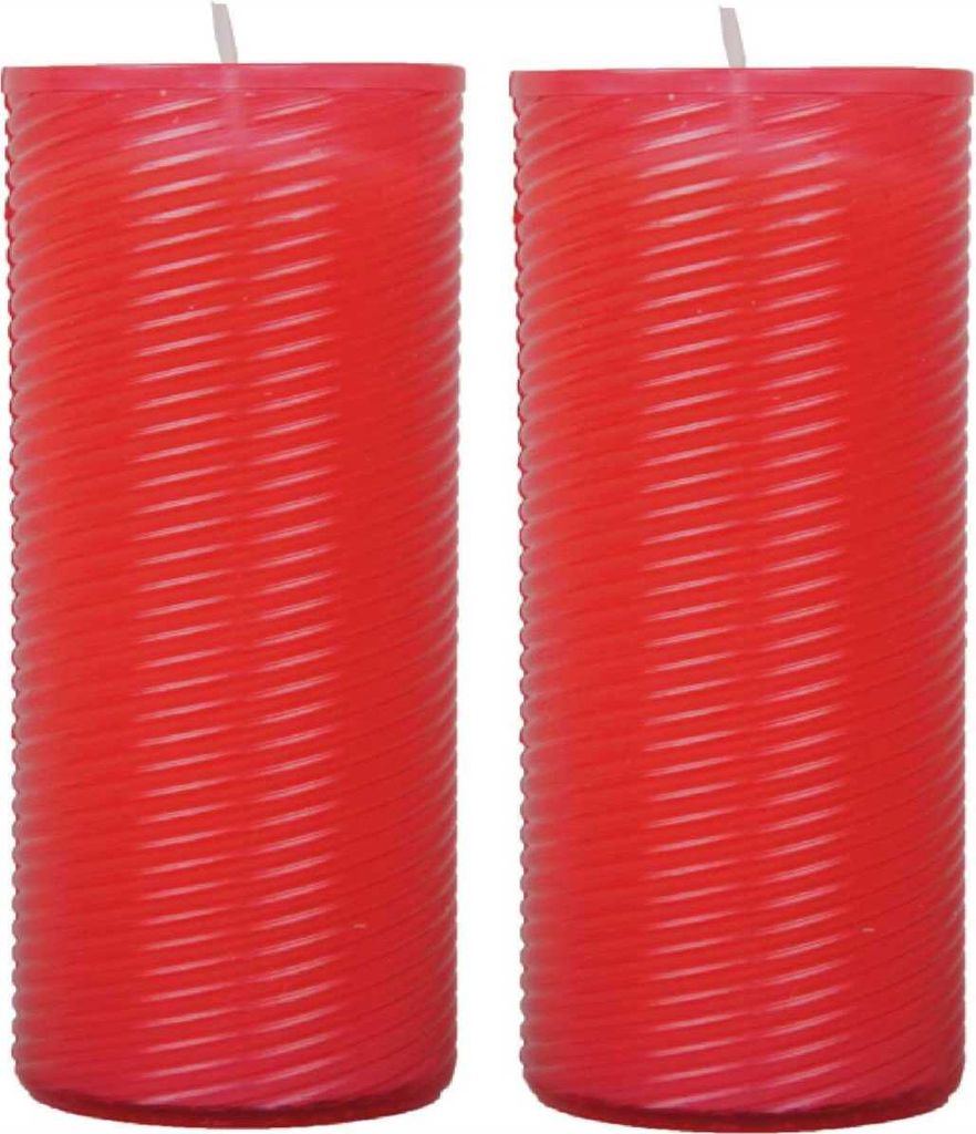 2 náhradní svíčky / náplň N3 (červená) o velikosti 13 cm Obrázek produktu 